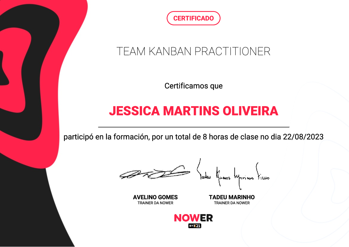 Certificado K21